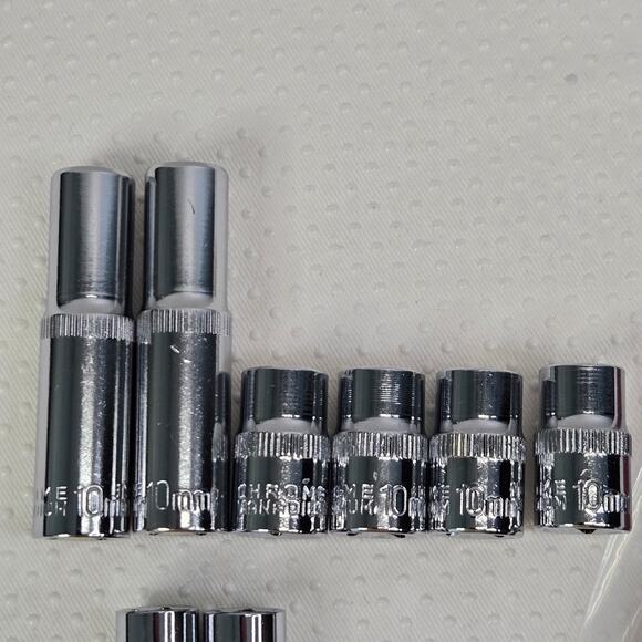 10mm Socket 10 Pcs Set 1/4" & 3/8" Multi Pack Magnetic Pick-up Tool - Picture 4 of 6